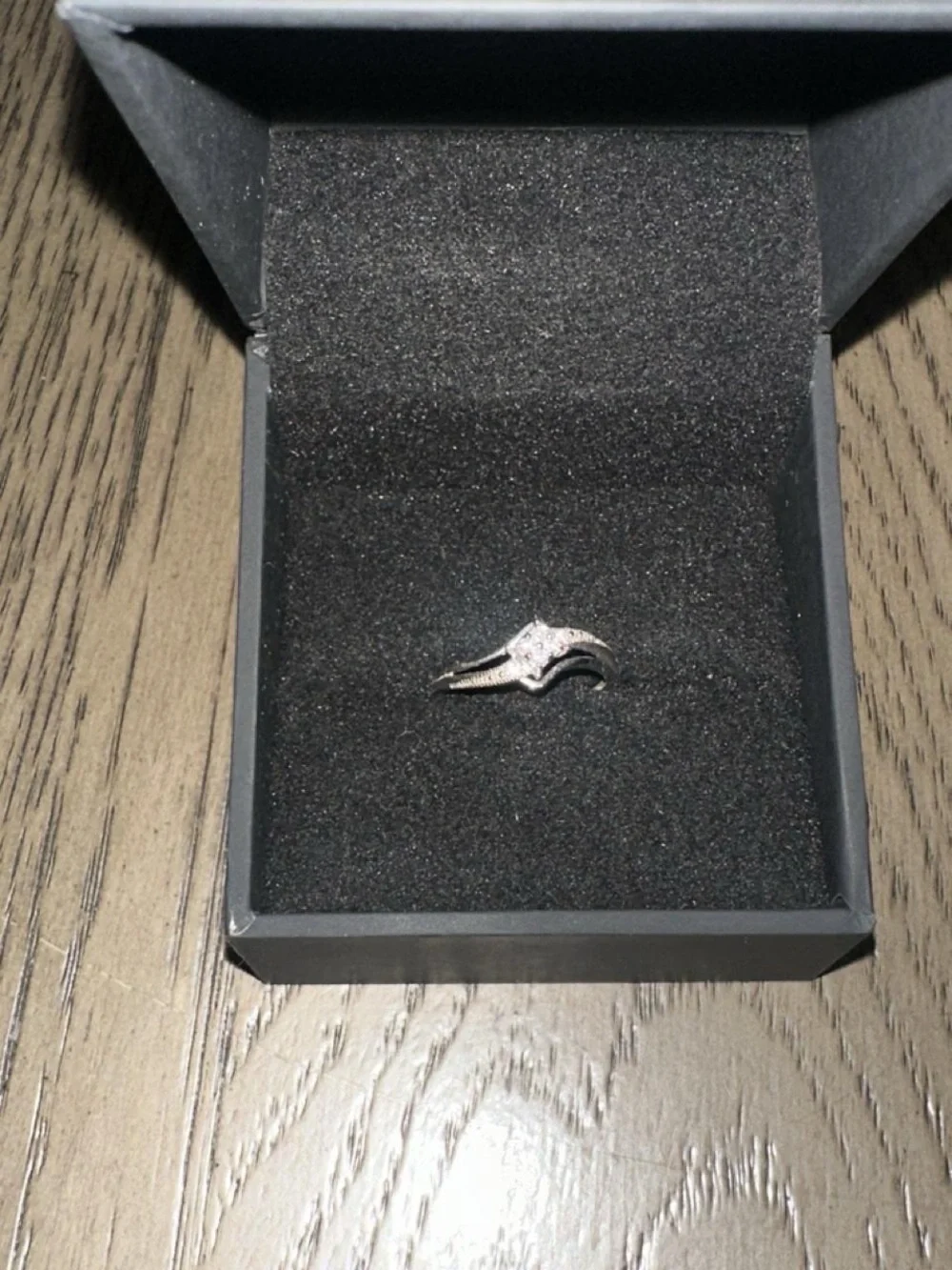 Zales Diamond Promise Ring in Sterling Silver